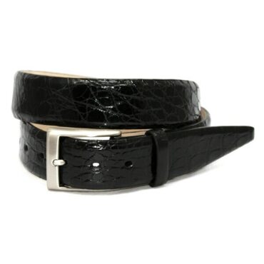 caiman belt black